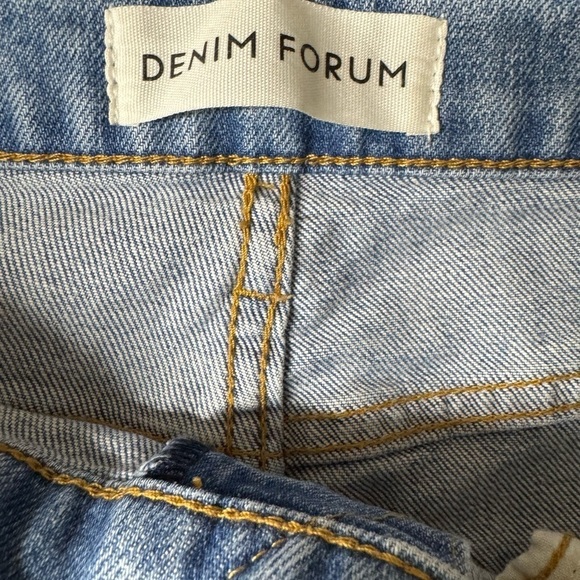 Denim Forum Aritizia The Arlo High Rise Straight Jeans - Picture 7 of 8